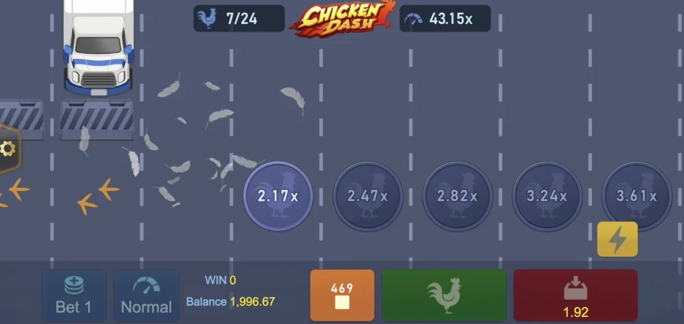 Chicken Dash Game
