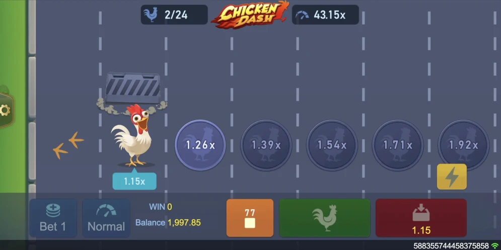 Chicken Dash Game
