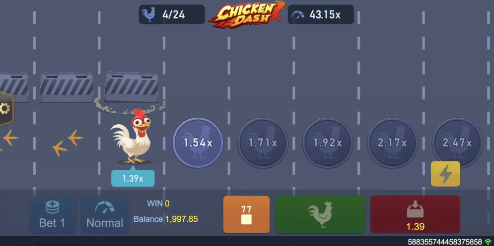 Chicken Dash Game