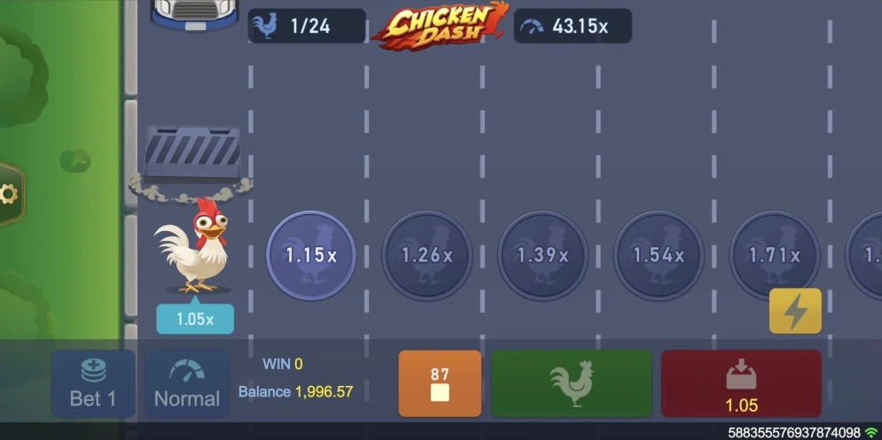 Chicken Dash Game